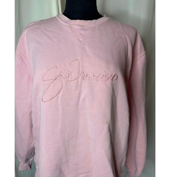 °｡⋆♡ Gear for Sports Pink San Francisco Sweater Size Large (D-L- 4988W) - Picture 2 of 6